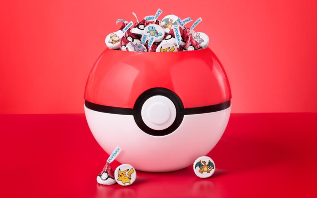 Hershey's Kisses has 151 Pokemon character chocolates.
