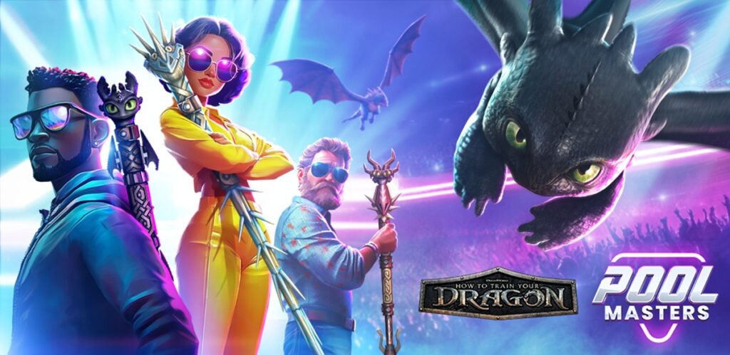 How to Train Your Dragon is coming to Pool Masters.