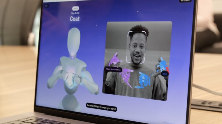 Nvidia's AI platform helps AI recognize American Sign Language.