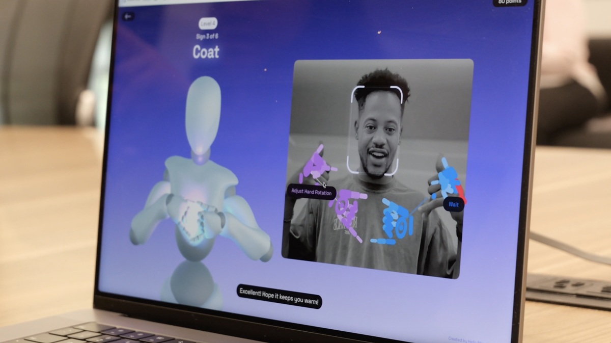 Nvidia's AI platform helps AI recognize American Sign Language.