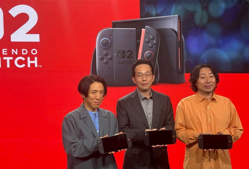 The designers of the Nintendo Switch 2: Kouchi Kawamoto (left)