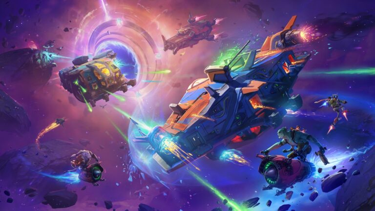 Wildgate has both FPS and ship-to-ship combat.
