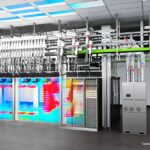 Nvidia is creating digital twins of AI factories via Omniverse.
