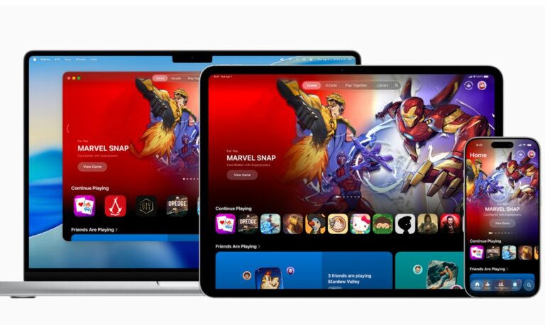 The Apple Games app runs across the company's platforms.