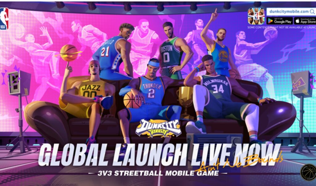 Dunk City Dyanasty is out on mobile.