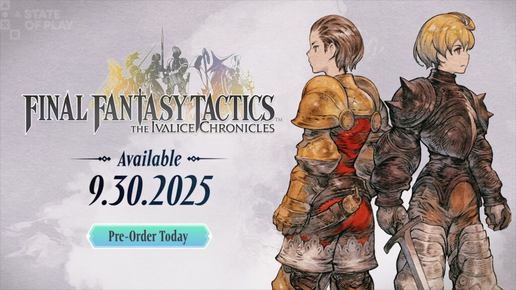 Final Fantasy Tactics: The Ivalice Chronicles.