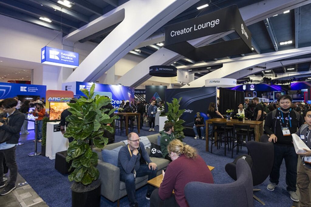 Developers at the GDC 2024 event.