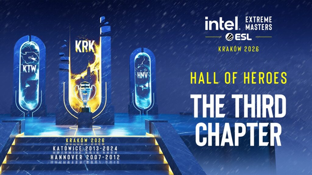 Intel Extreme Masters is moving to Krakow, Poland.