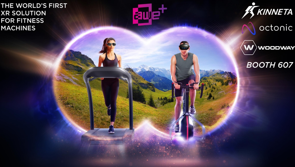 Kinneta is showing off its fitness app at AWE 2025.