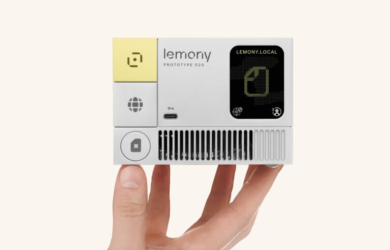 Lemony is an on-premise secure AI device.