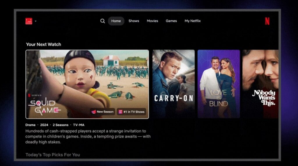 Netflix is going to have a new look.