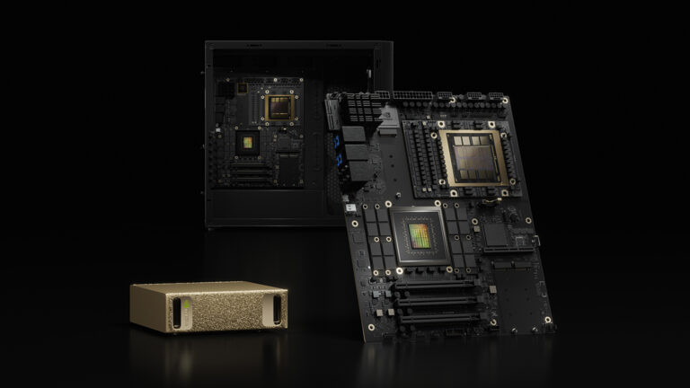 Nvidia launches AI DGX personal computing systems.