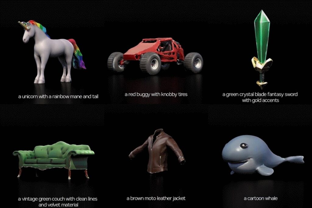 Roblox shows off fully textured meshes.