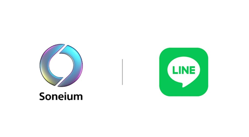 Line is teaming up with Sony's Soneium blockchain.