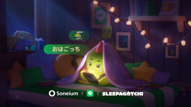 Sony's Soneium blockchain and Sleepagotchi have teamed up.
