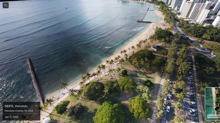 Drones captured this image of