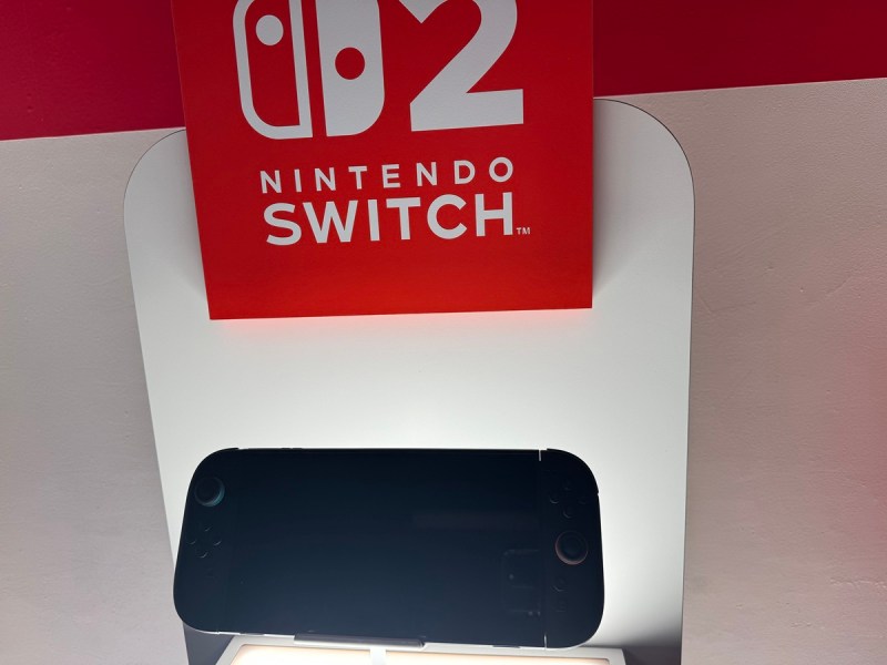 The Nintendo Switch 2 has a 7.9-inch screen with up to 4K resolution.