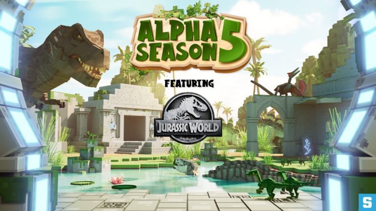 The Sandbox Alpha Season 5 features Jurassic World.
