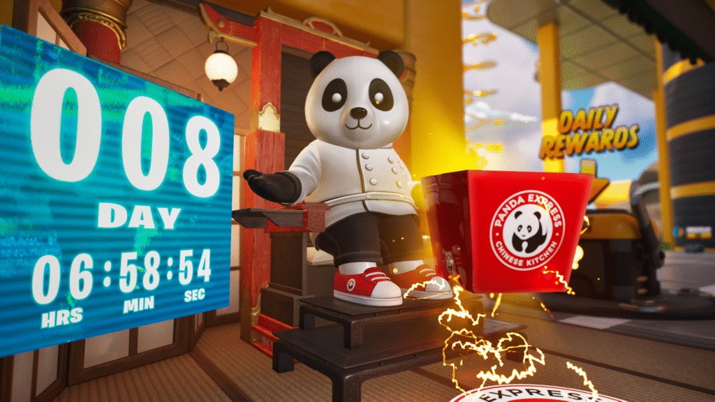 Panda Express celebrates Hot Orange Chicken in Fortnite and Roblox