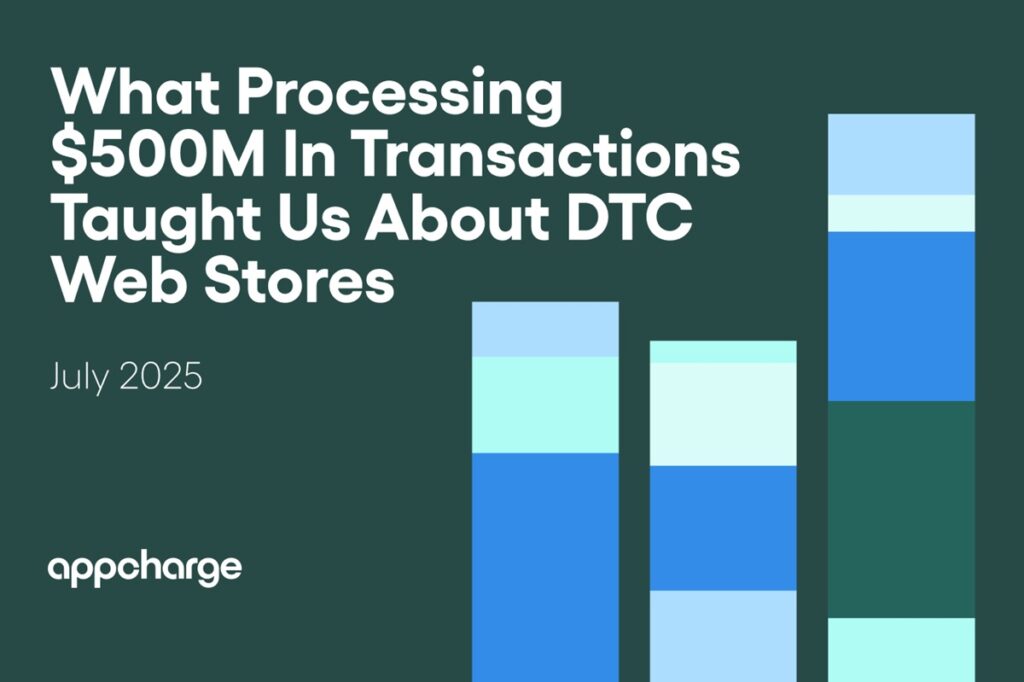 Appcharge reveals learnings from $500M in web store transactions
