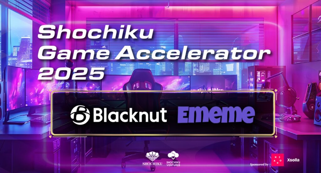 Shochiku Ventures announces finalists for game accelerator in Japan