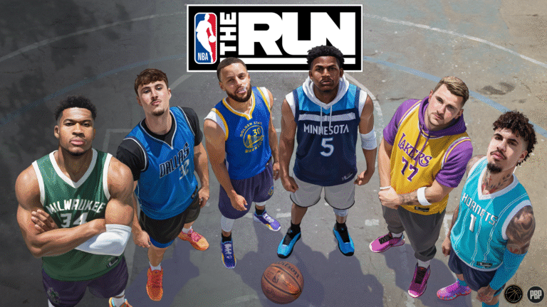 NBA The Run key art