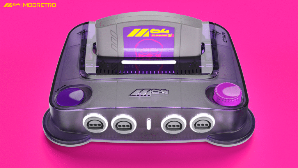 ModRetrto M64 Purple Console