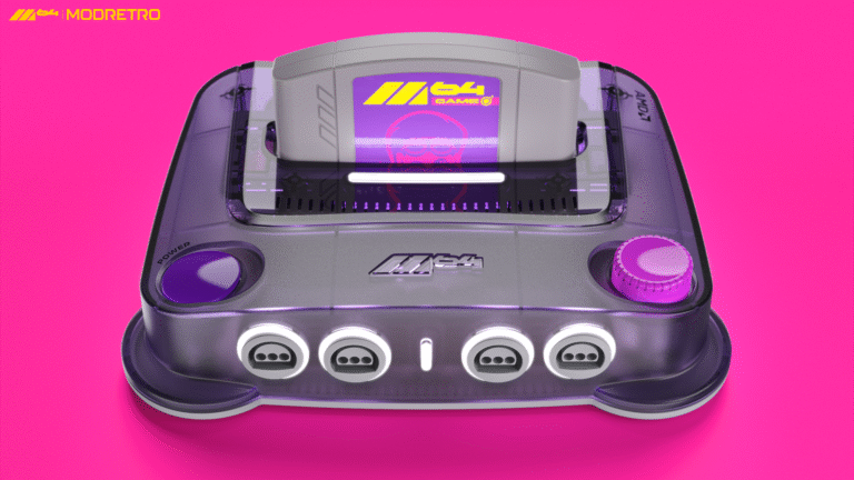 ModRetrto M64 Purple Console
