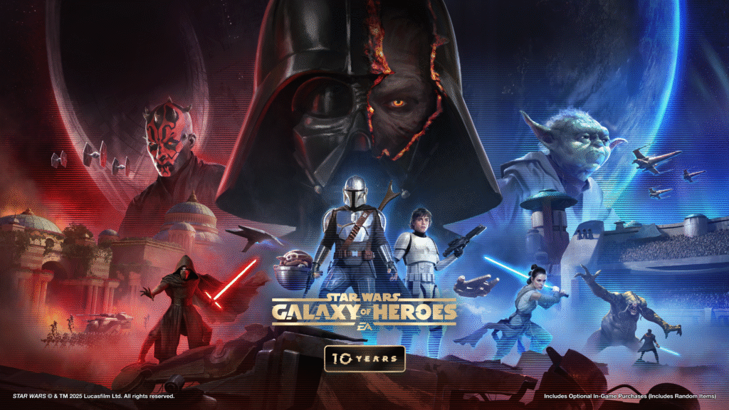 Star Wars: Galaxy of Heroes is ten years old