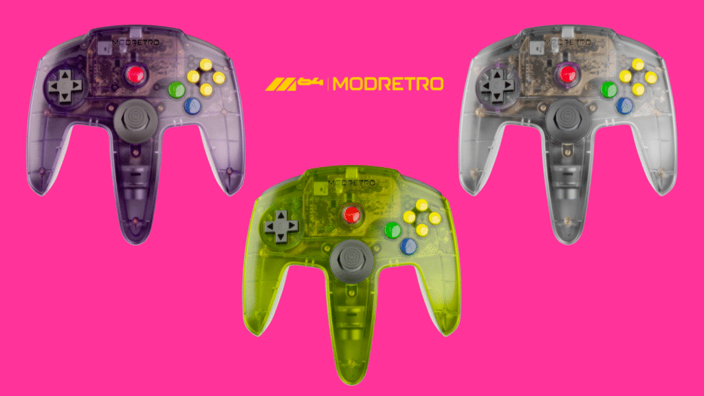 ModRetro M64 controllers
