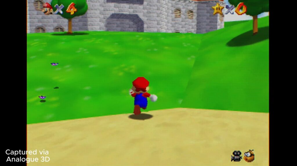 Super Mario 64 on the Analogue 3D