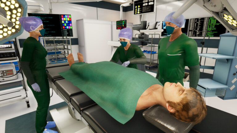 Operating room in Chief Surgeon Simulator