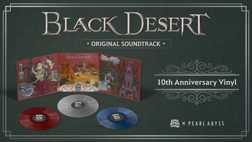 Pearl Abyss launches Black Desert 10th anniversary vinyl album set