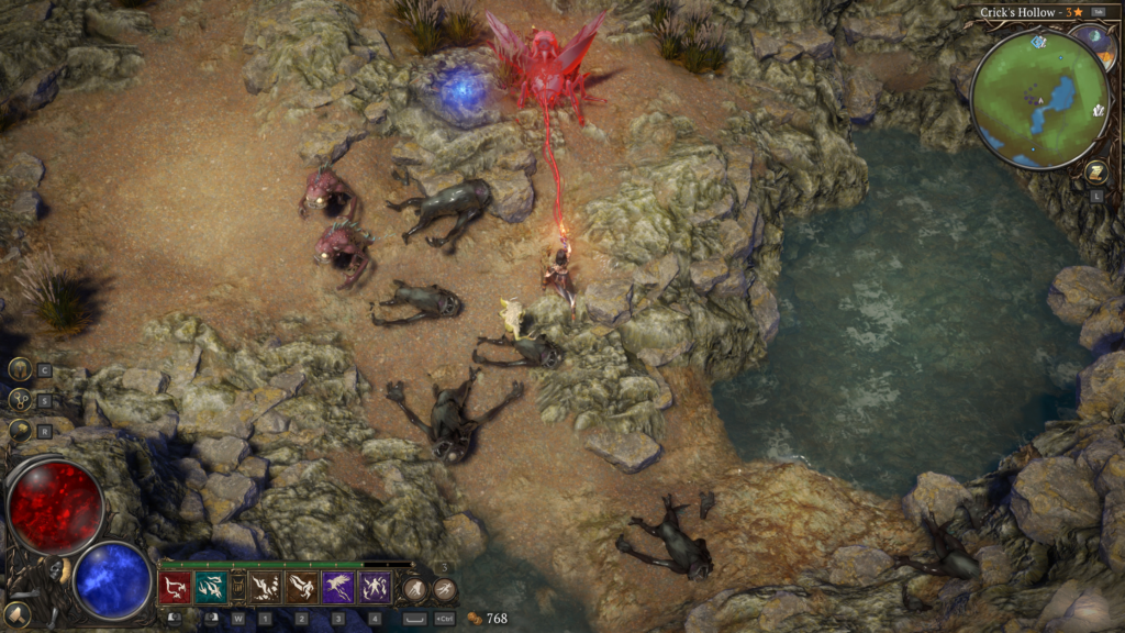 Gameplay from upcoming ARPG, Darkhaven. Source: Moon Beast Productions