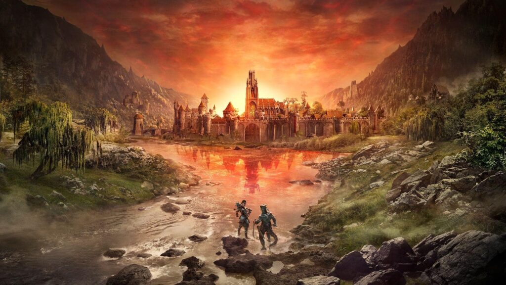 The Elder Scrolls Online wallpaper artwork