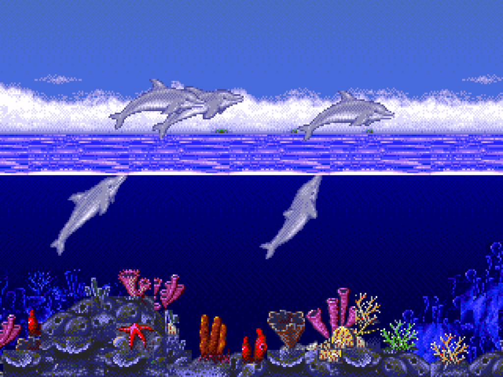 Ecco the Dolphin on Sega Genesis