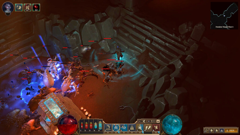 Crystalfall gameplay screenshot. Source: CRG Studio