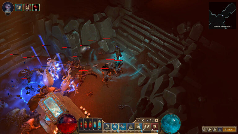 Crystalfall gameplay screenshot. Source: CRG Studio