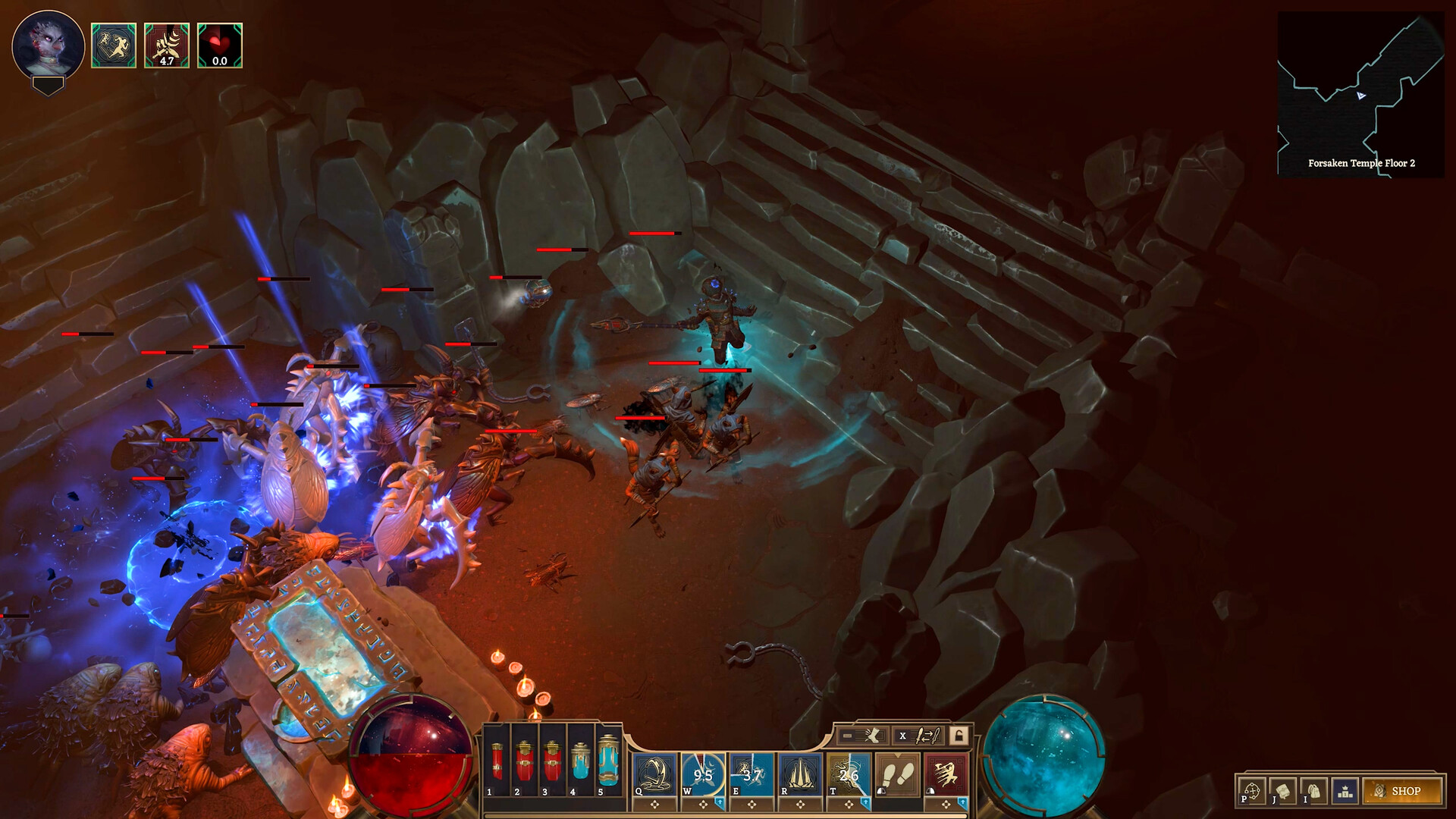 Crystalfall gameplay screenshot. Source: CRG Studio