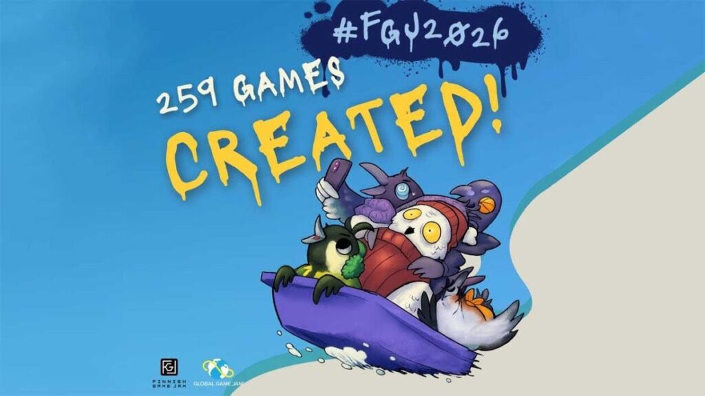 Finnish Game Jam 2026 devs created 259 games