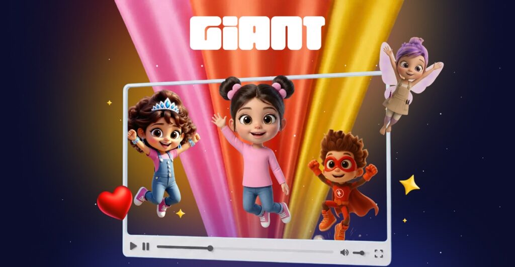 Giant raises $8M to build interactive storytelling for kids | exclusive