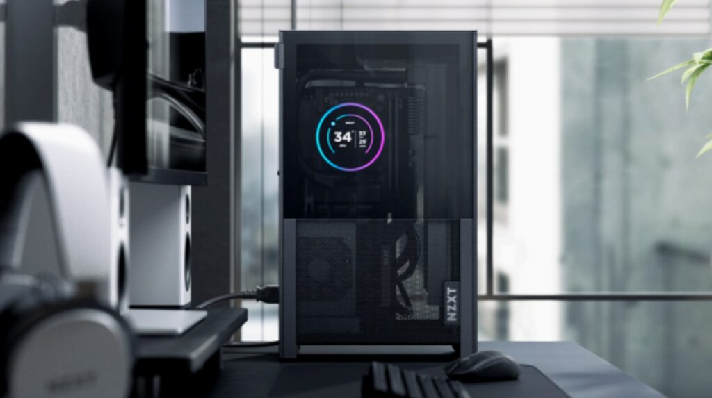 NZXT launches small desktop case and power supply for prebuilt PC gaming rigs