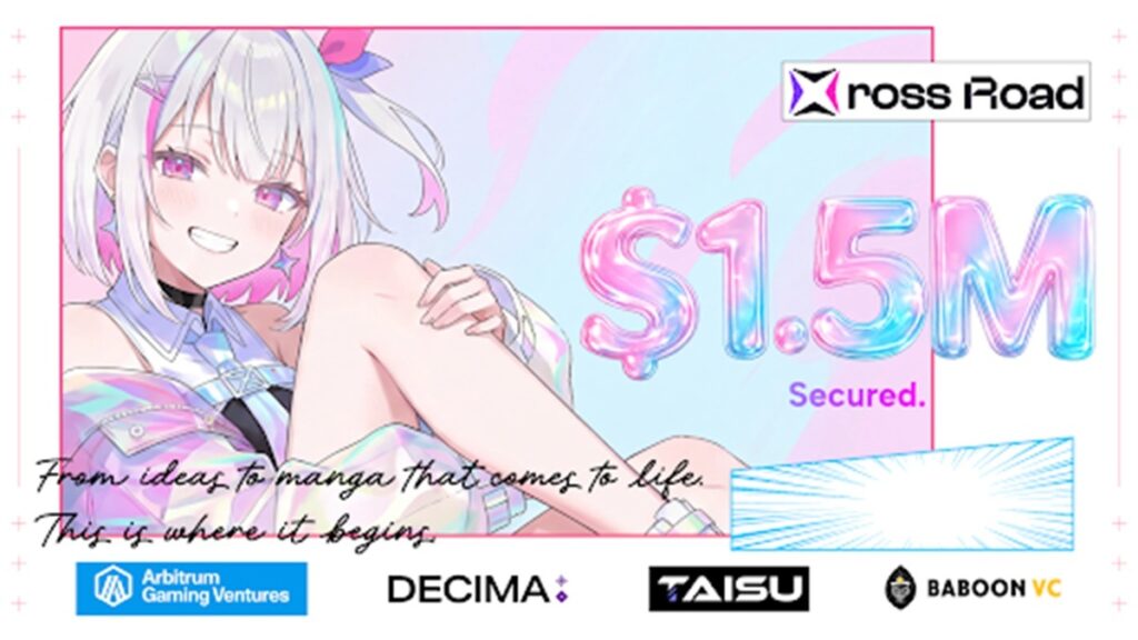 Xross Road raises $1.5M and launches closed beta of AI manga engine