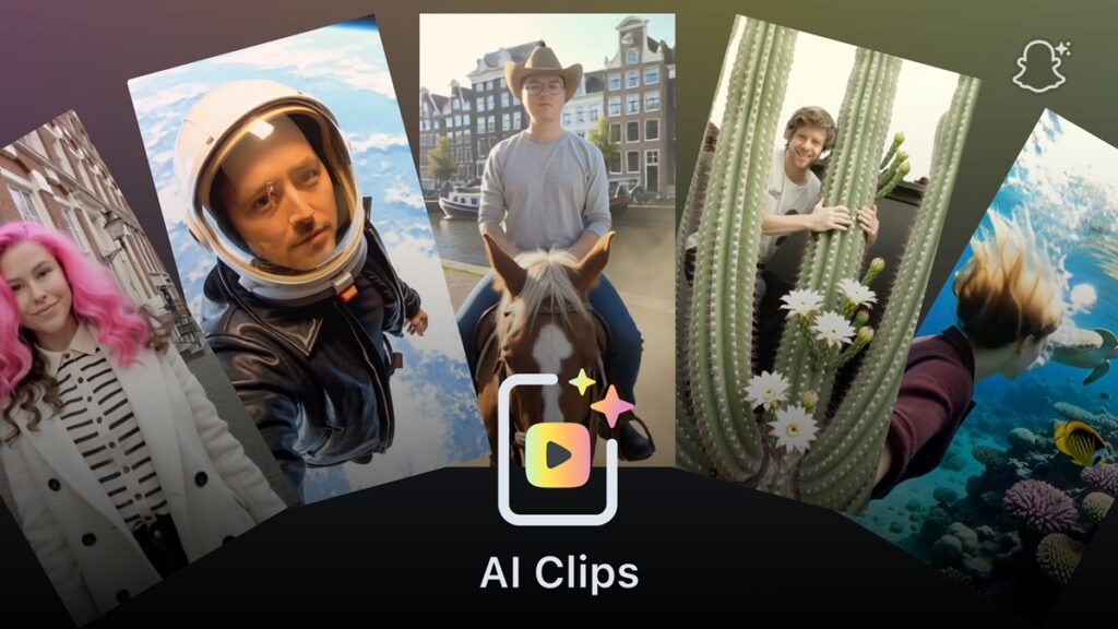 Snapchat adds AI Clips for Lens Studio so you can put yourself on the red carpet
