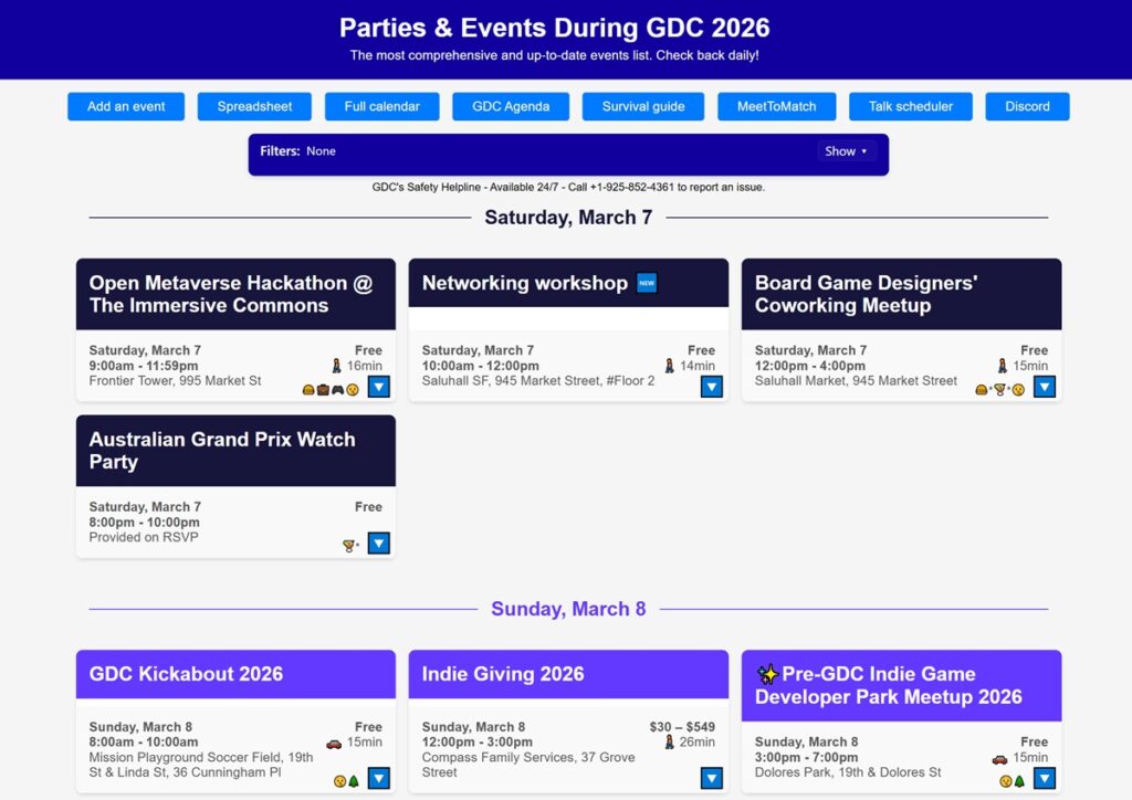 The battle of the GDC party lists: Ty Taylor tangles with Blueberry AI