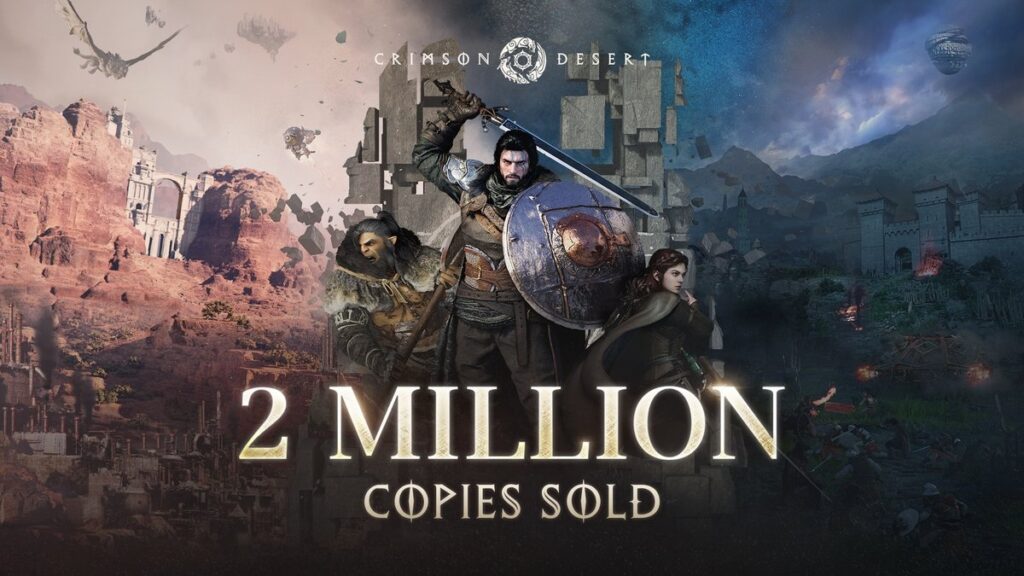 Crimson Desert sells through 2M copies in 5 days