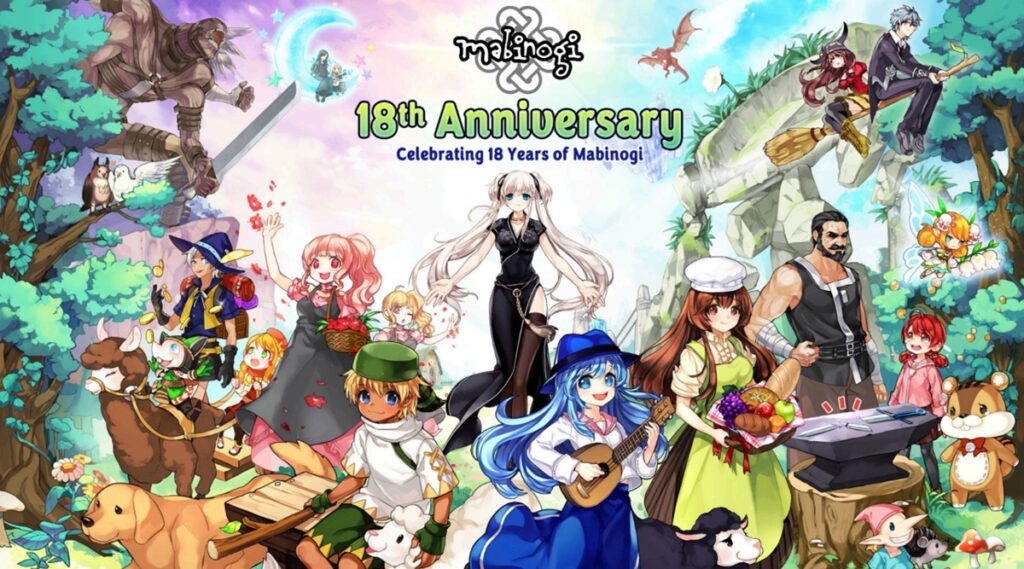Mabinogi turns 18 with new milestones for Nexon online game