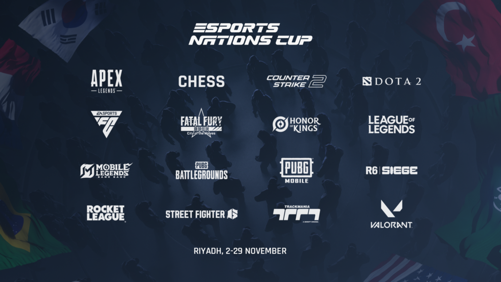 Esports Foundation confirms 16 games for Esports Nations Cup 2026