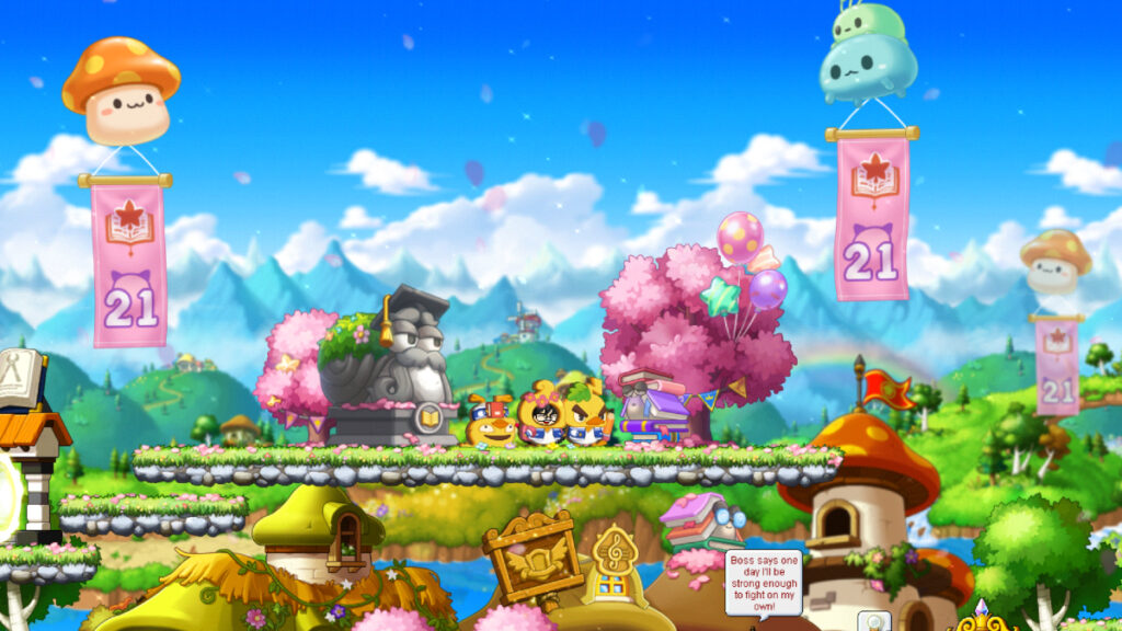 Maple University gameplay
