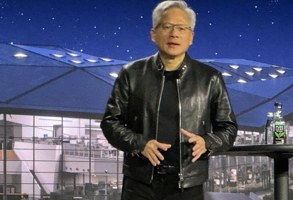 Nvidia CEO Jensen Huang leads charge for open source AI